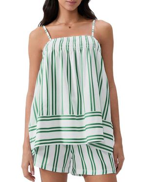 LEON GORI Leon 2Pc Top & Short Set - Green