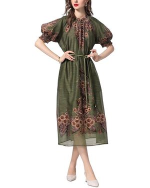 BURRYCO Midi Dress - Green