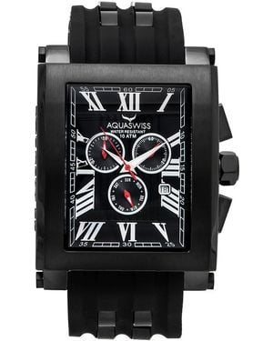Aquaswiss Swissport Xg D Diamond Watch in Black for Men Lyst