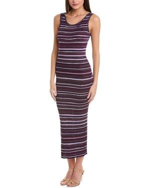 Missoni Knit Maxi Dress - Red