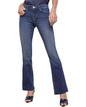 L'Agence Sneeki Low-Rise Trainer Straight Jean - Blue
