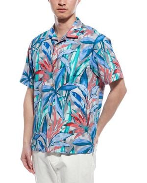 Tommy Bahama Frond Fest Shirt - Blue