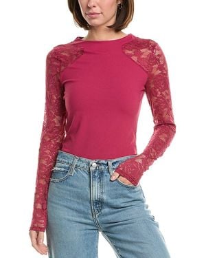 Free People No Excuses Top - Red
