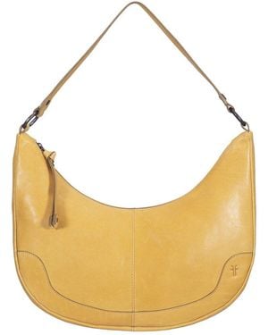 Frye Melissa Leather Hobo Bag - Metallic