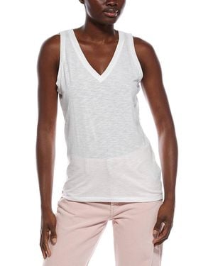 Madewell Whisper V-Neck Tank - White