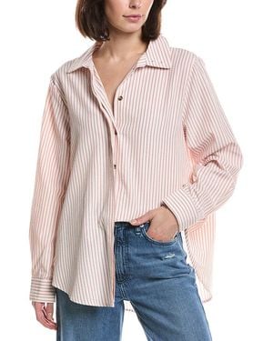 HL Affair Seersucker Shirt - Red
