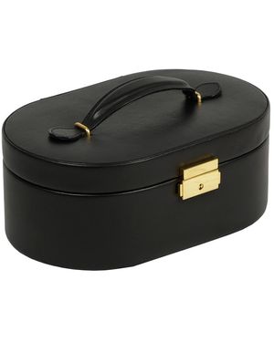 WOLF 1834 Heritage Oval Jewellery Box - Black