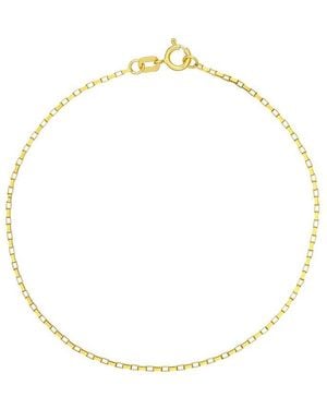 HAWLEY ST 14K Box Bracelet - Metallic