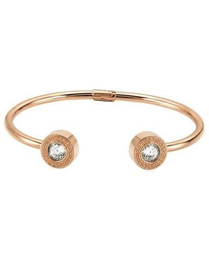 jean claude Stainless Steel Cz Bracelet - White