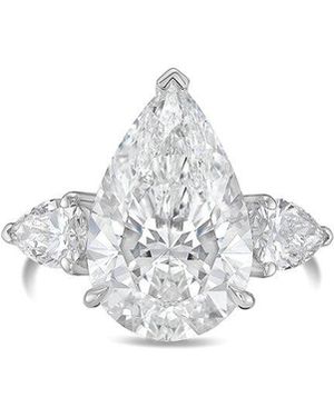 Diana M. Jewels Diana M. 14K.50 Ct. Tw. Lab-Grown Diamond Three-Stone Ring - White