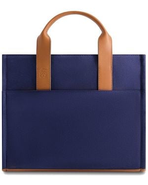 Tommy Bahama Solid Canvas Tote - Blue