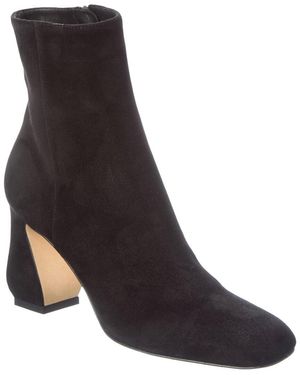 Sergio Rossi Suede Bootie - Black