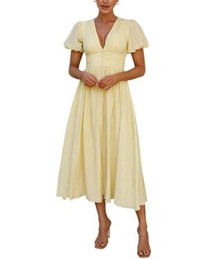 ENJOY PETRA Midi Dress - Natural
