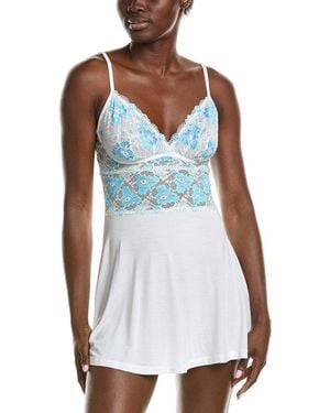 Cosabella Savona Chemise G-String Set - White
