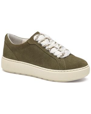Johnston & Murphy Cammie Suede Trainer - Green