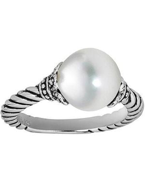 Belpearl 8Mm Pearl Ring - White