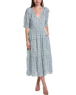 AREA STARS Side Tie Dress - Blue