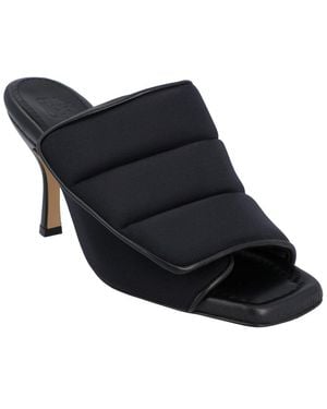 Gia Borghini Couture Leather Sandal - Black