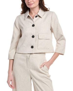Vince Camuto Cropped Jacket - Natural
