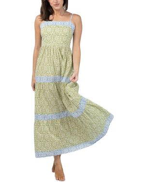 Olive Workshop Mallorca Maxi Dress - Green