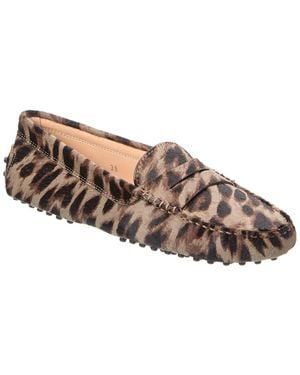 Tod's Gommini Haircalf Loafer - Brown
