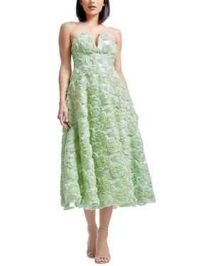Dress the Population Briella Midi Dress - Green