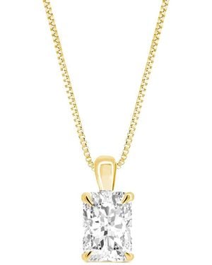 Amairah 14K 1.00 Ct. Tw. Lab-Grown Diamond Pendant Necklace - Metallic