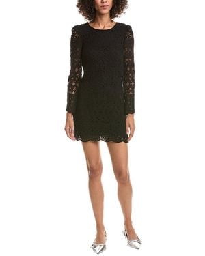 Saltwater Luxe Lace Mini Dress - Black