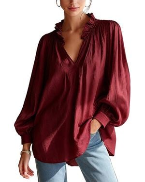 Tedora Blouse - Red