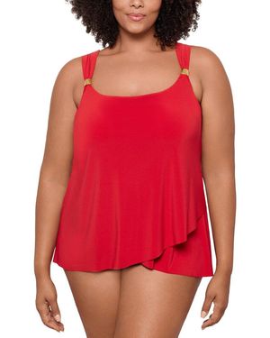 Miraclesuit Razzle Dazzle Dazzle Tankini - Red