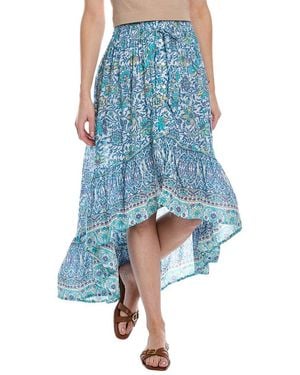 Walker & Wade Barcelona Maxi Skirt - Blue