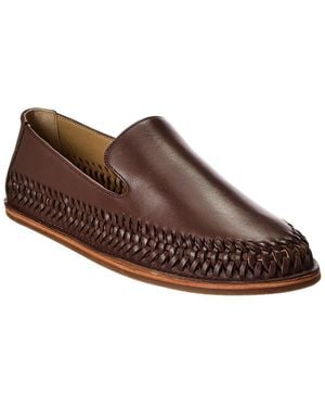 Vince Desmond Leather Loafer - Brown