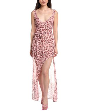 IPPONELLI Sleeveless Maxi Dress - Red