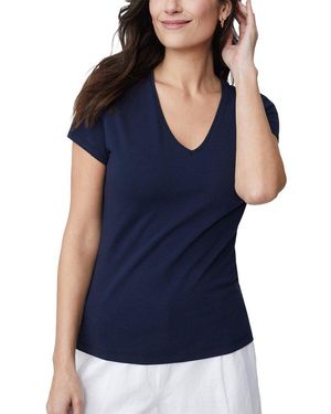 J.McLaughlin Terrine Top - Blue