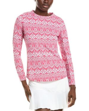 IBKUL Crewneck Top - Pink