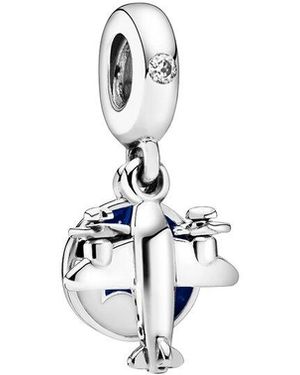 PANDORA Moments Cz Charm - White
