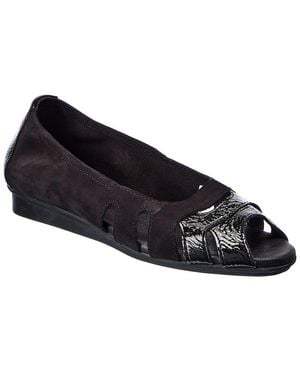 Arche Ninova Leather Sandal - Blue