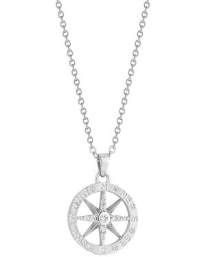 Reiss 14K 0.16 Ct. Tw. Diamond Necklace - White