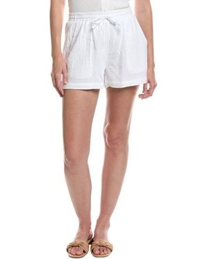 Splendid Gauze Short - White