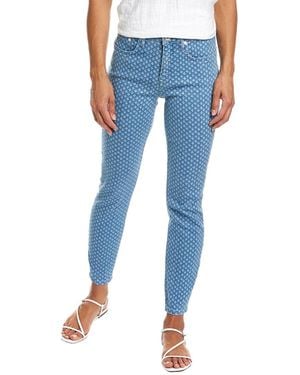 Vineyard Vines Jamie High-Rise Block Print Jean - Blue