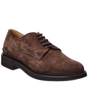 Tod's Suede Derby - Brown