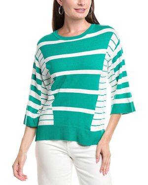 Tahari Dolman Top - Green