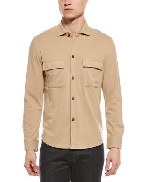 Scott Barber Scuba Lightweight Overshirt - Natural