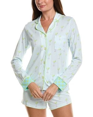 Pj Salvage Top Playful Prints Top - Blue
