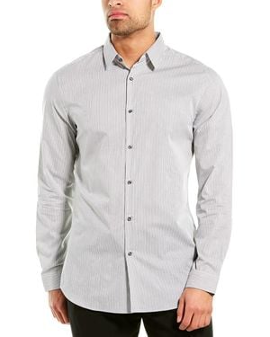 Theory Cedrick Woven Shirt - Grey