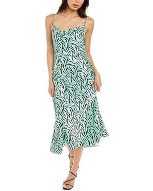 Olivia Rubin Lia Slip Dress - Green