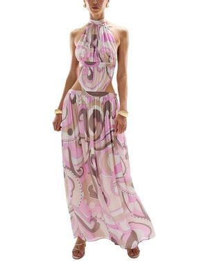 Dilireba Maxi Dress - Pink