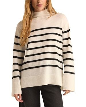 Z Supply Fin Stripe Jumper - Natural