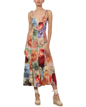 Alice + Olivia Alice + Olivia Jeanette Midi Dress - White