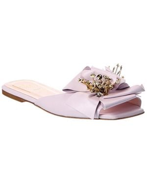 Roger Vivier Leather Sandal - Pink